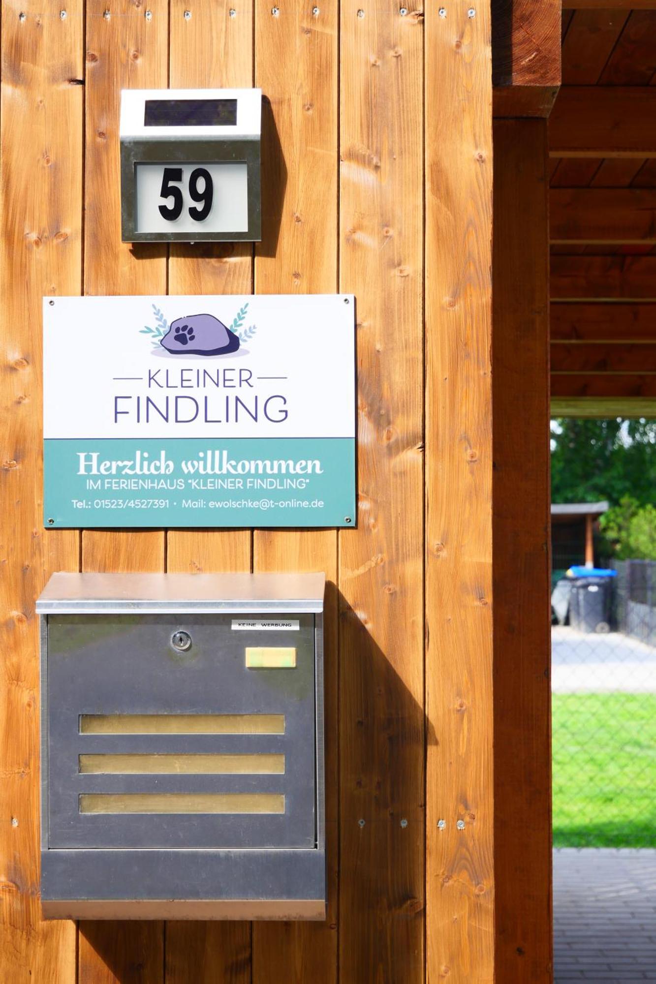 Haus Kleiner Findling Im Lausitzer Seenland Tätzschwitz エクステリア 写真