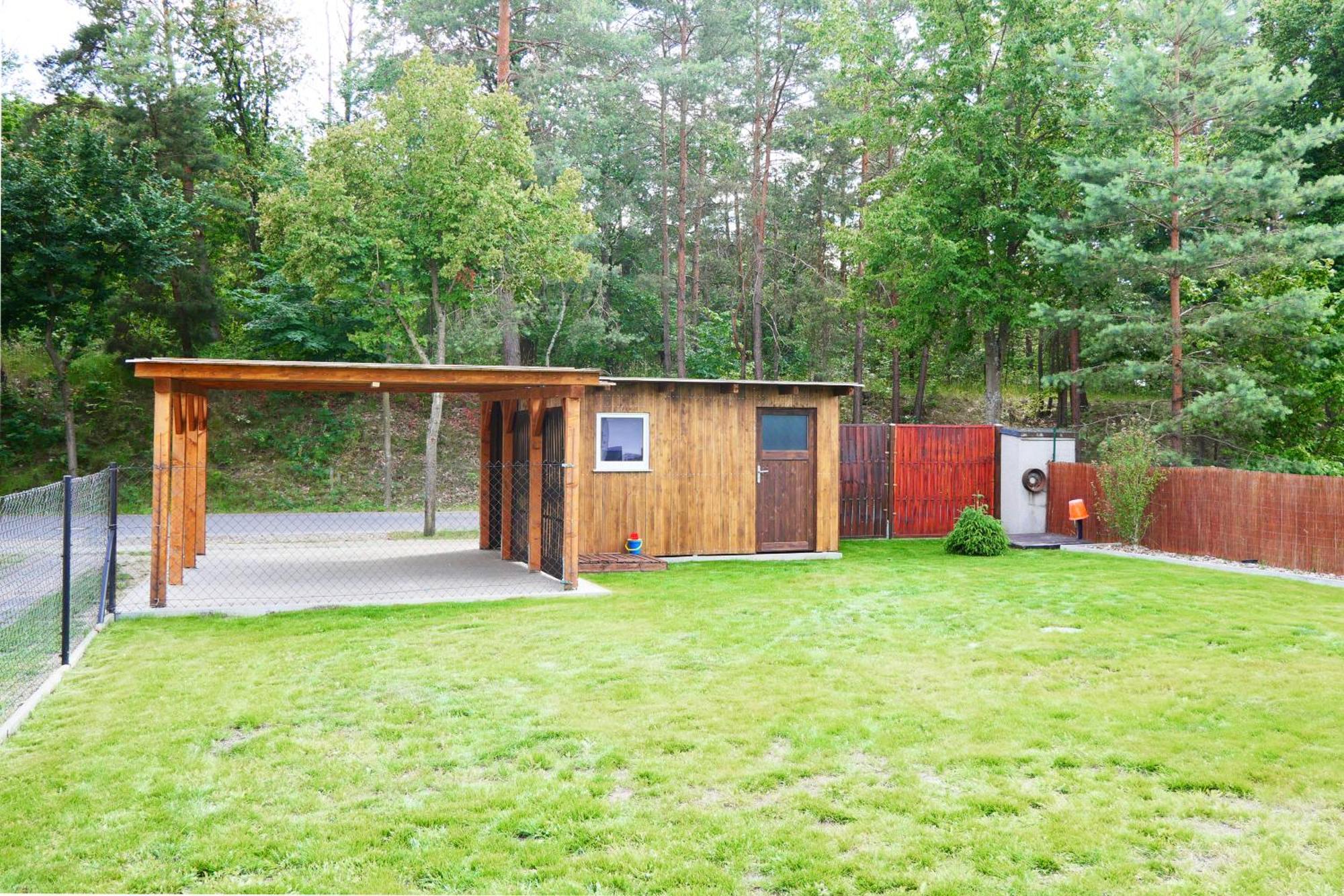Haus Kleiner Findling Im Lausitzer Seenland Tätzschwitz エクステリア 写真