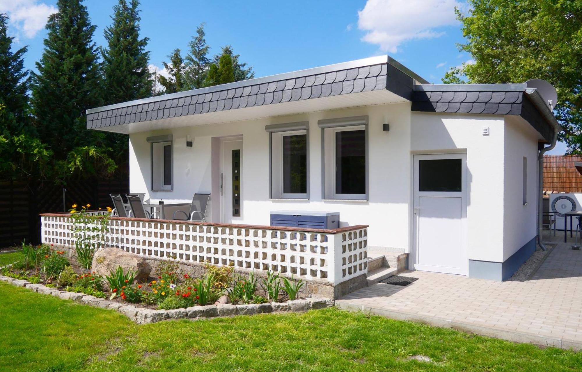 Haus Kleiner Findling Im Lausitzer Seenland Tätzschwitz エクステリア 写真