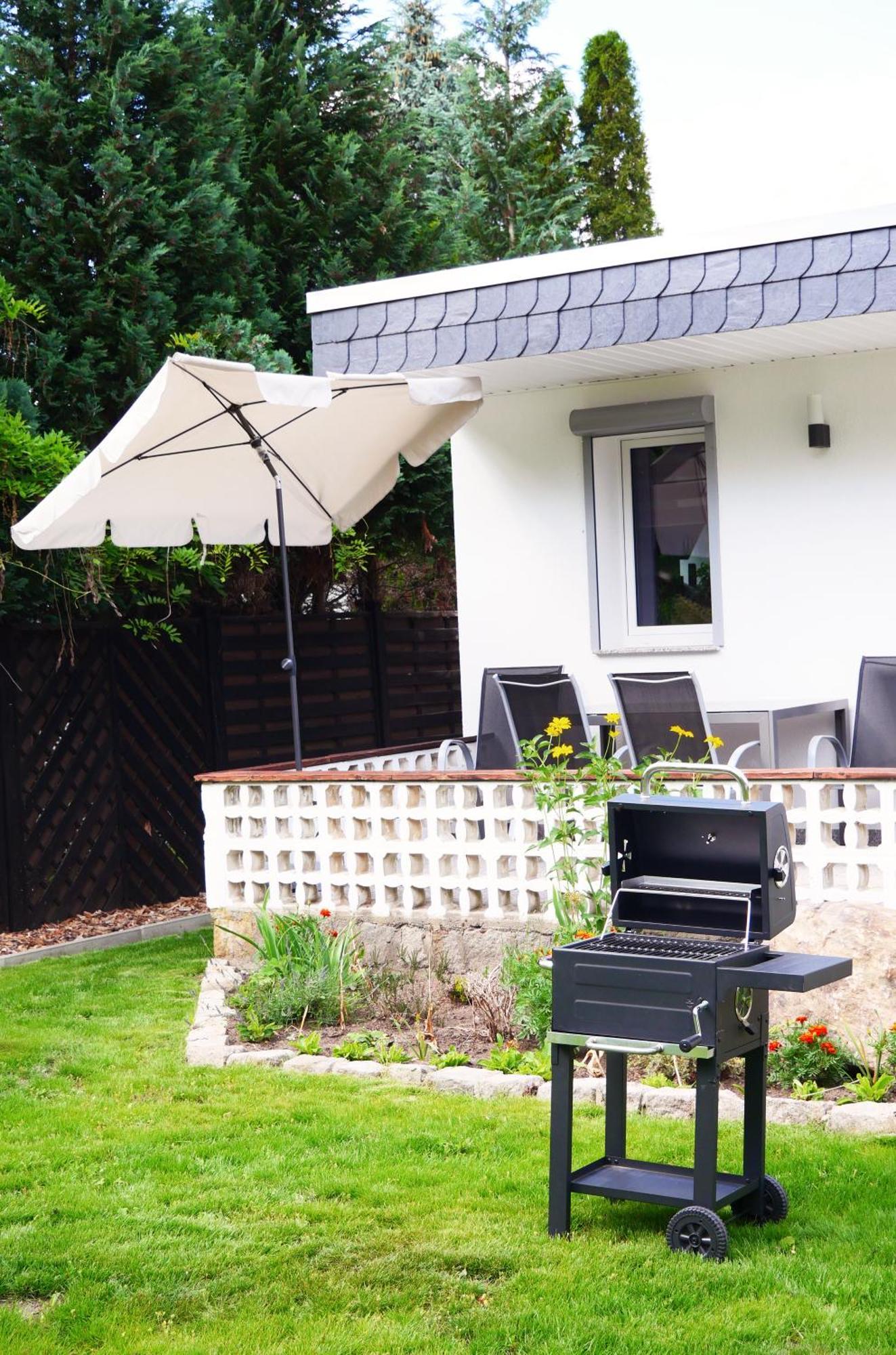 Haus Kleiner Findling Im Lausitzer Seenland Tätzschwitz エクステリア 写真