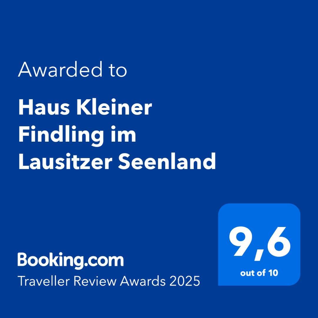 Haus Kleiner Findling Im Lausitzer Seenland Tätzschwitz エクステリア 写真